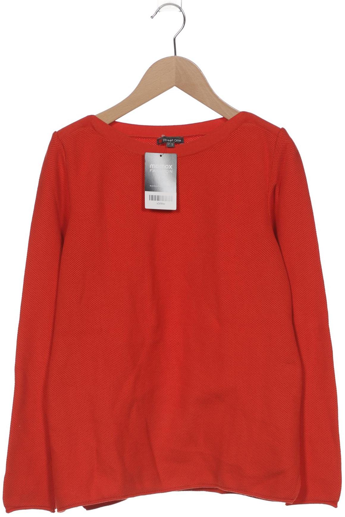 

Street One Damen Pullover, orange, Gr. 36