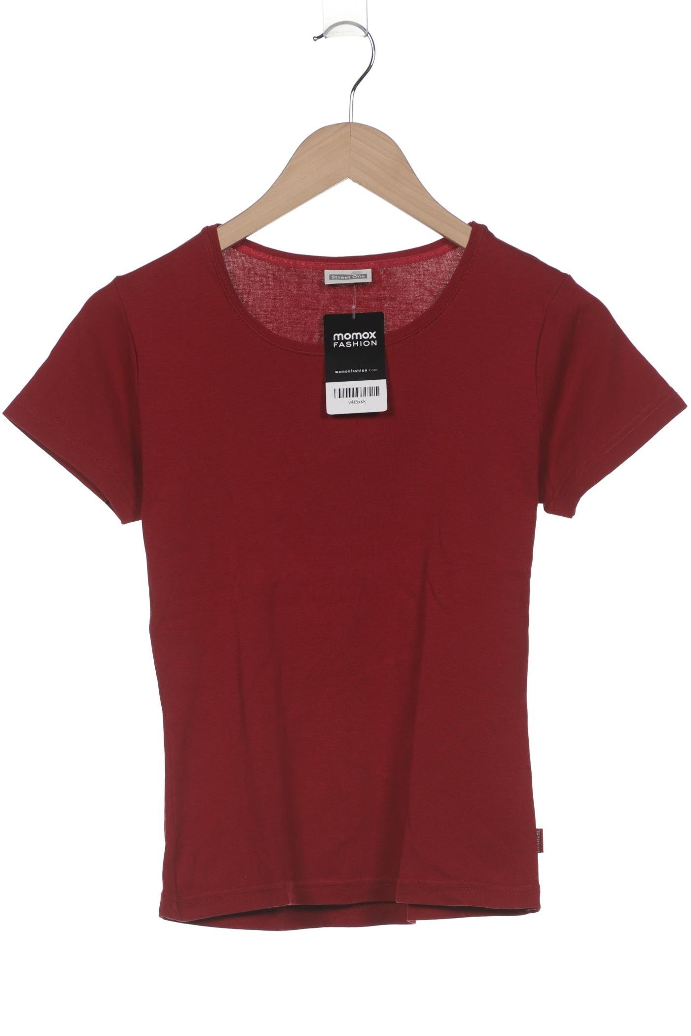 

Street One Damen T-Shirt, bordeaux, Gr. 38