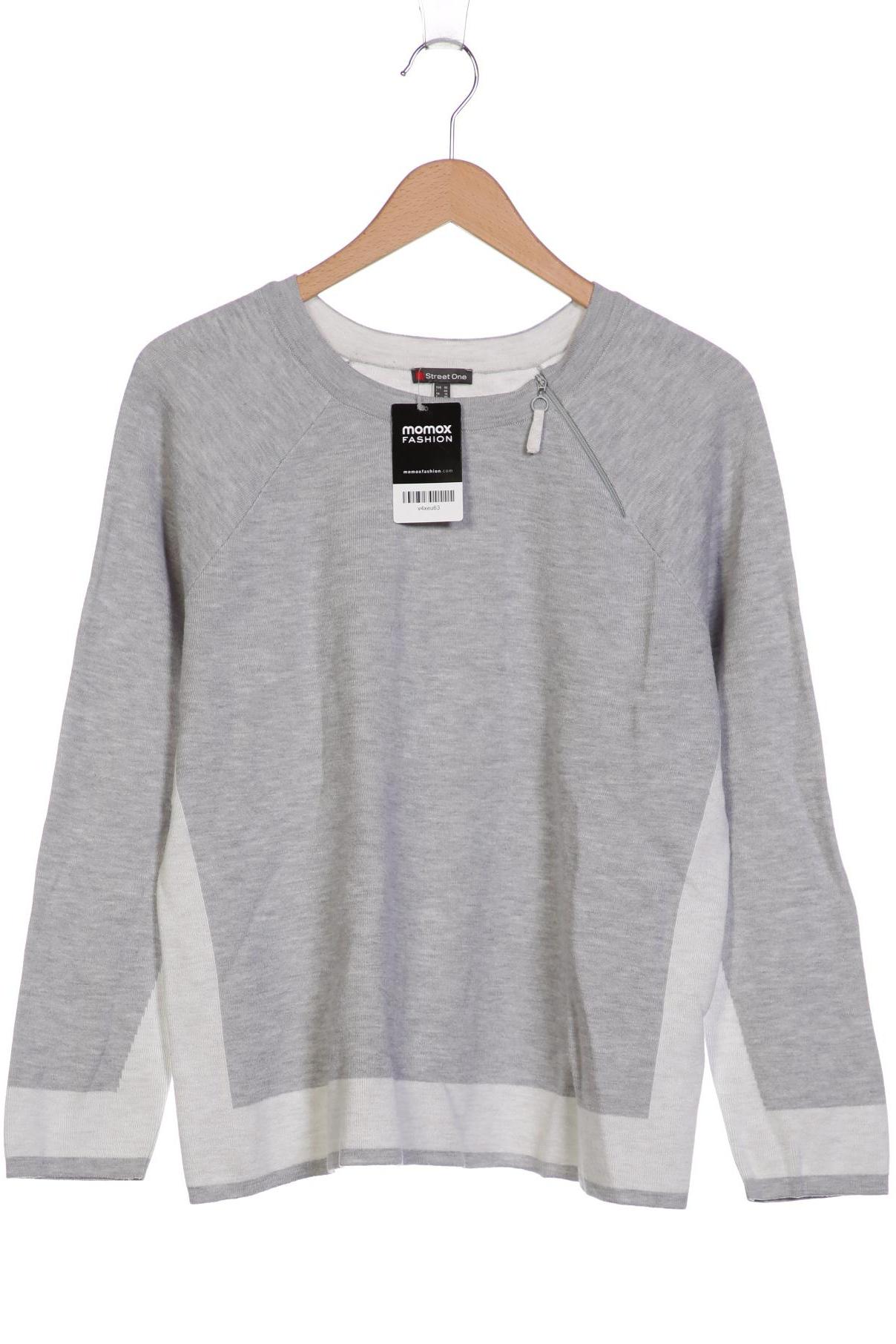 

Street One Damen Pullover, grau, Gr. 40