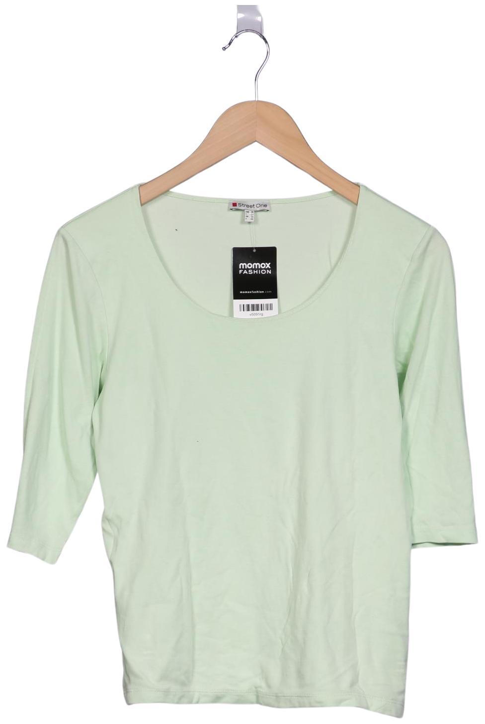 

Street One Damen Langarmshirt, hellgrün, Gr. 38