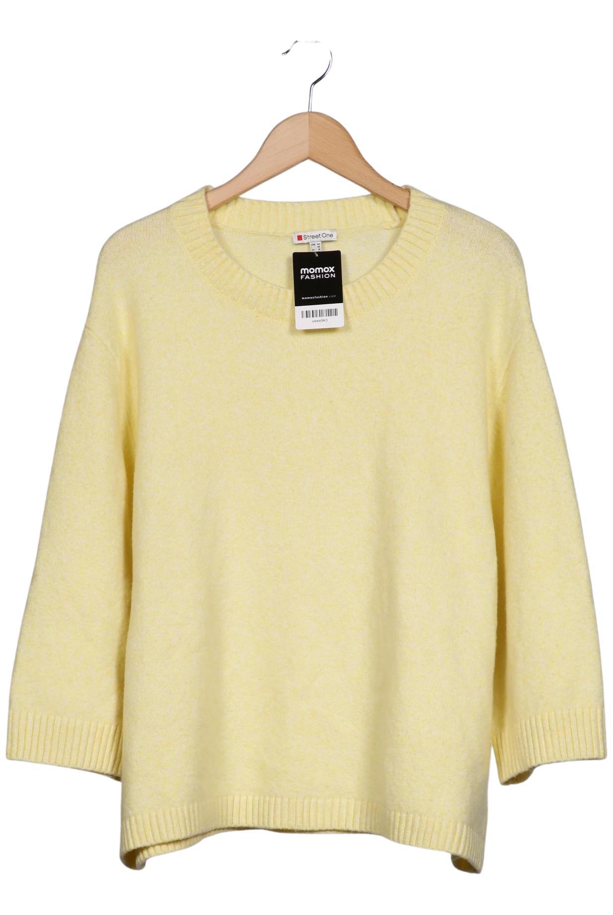 

Street One Damen Pullover, gelb, Gr. 44