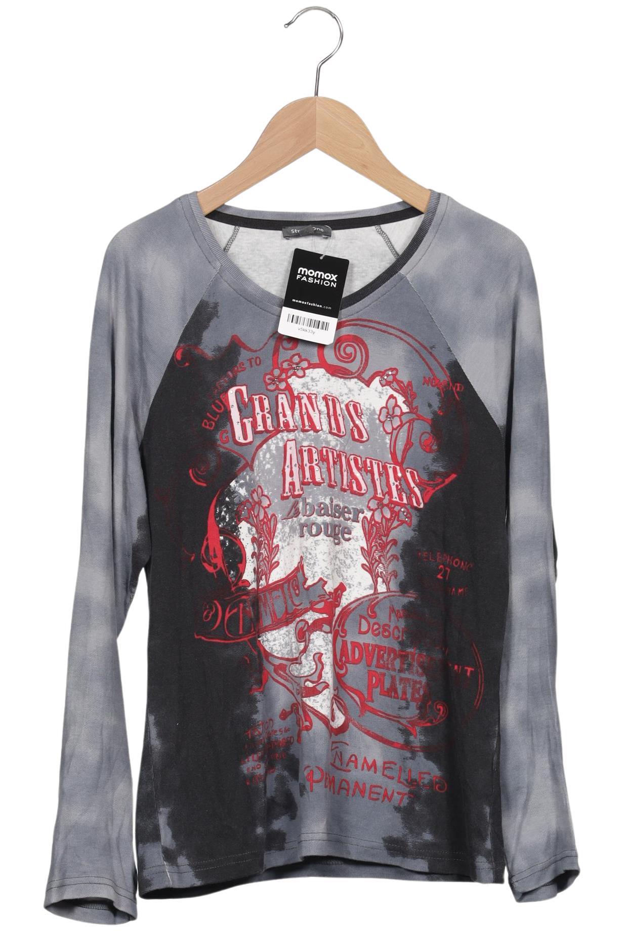 

Street One Damen Langarmshirt, grau, Gr. 42