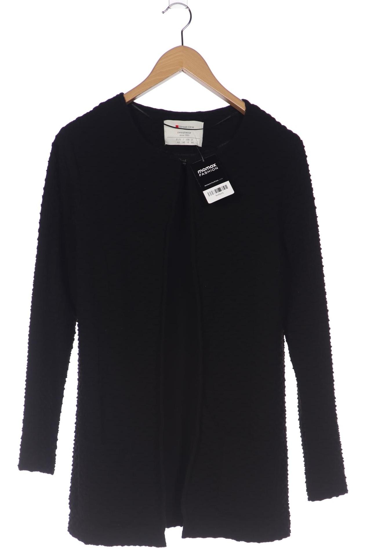 

Street One Damen Strickjacke, schwarz, Gr. 42