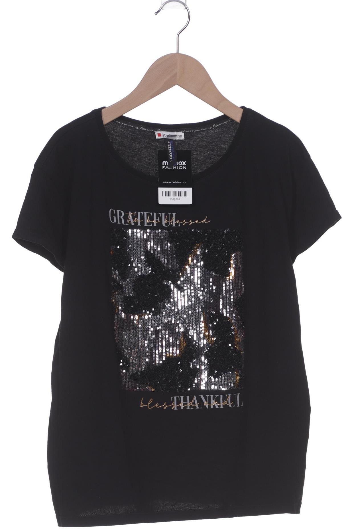 

Street One Damen T-Shirt, schwarz, Gr. 38