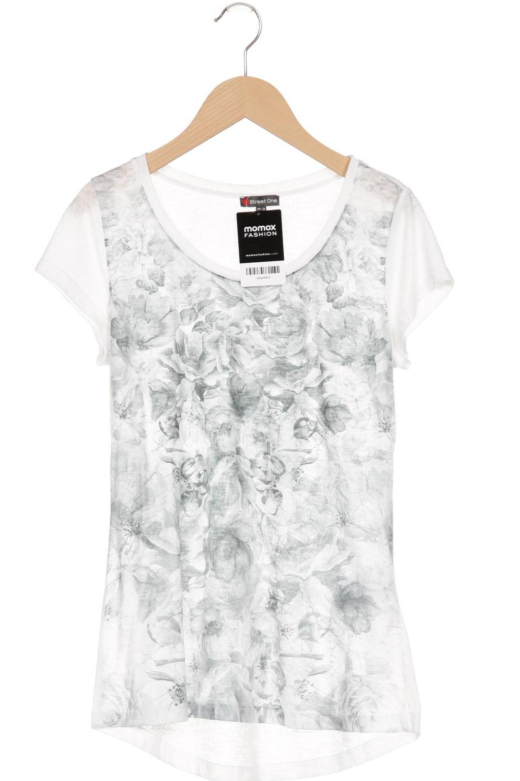 

Street One Damen T-Shirt, weiß, Gr. 36