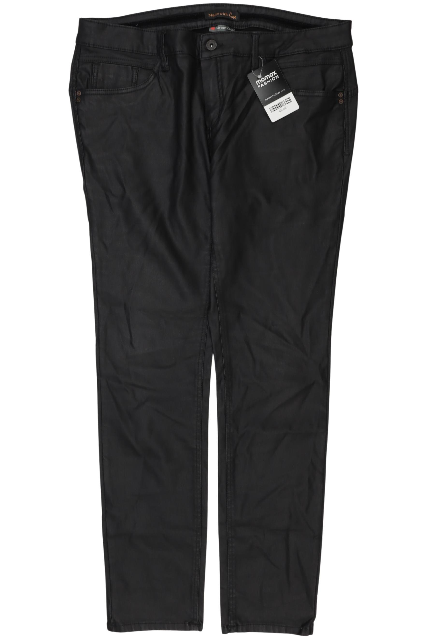 

Street One Damen Stoffhose, schwarz, Gr. 44