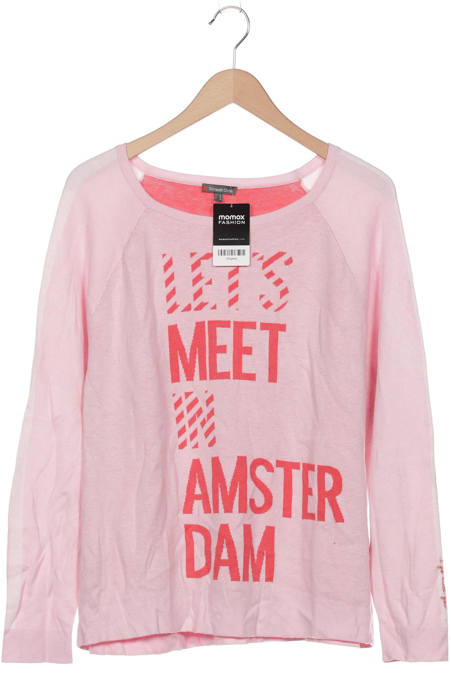 

Street One Damen Pullover, pink, Gr. 44