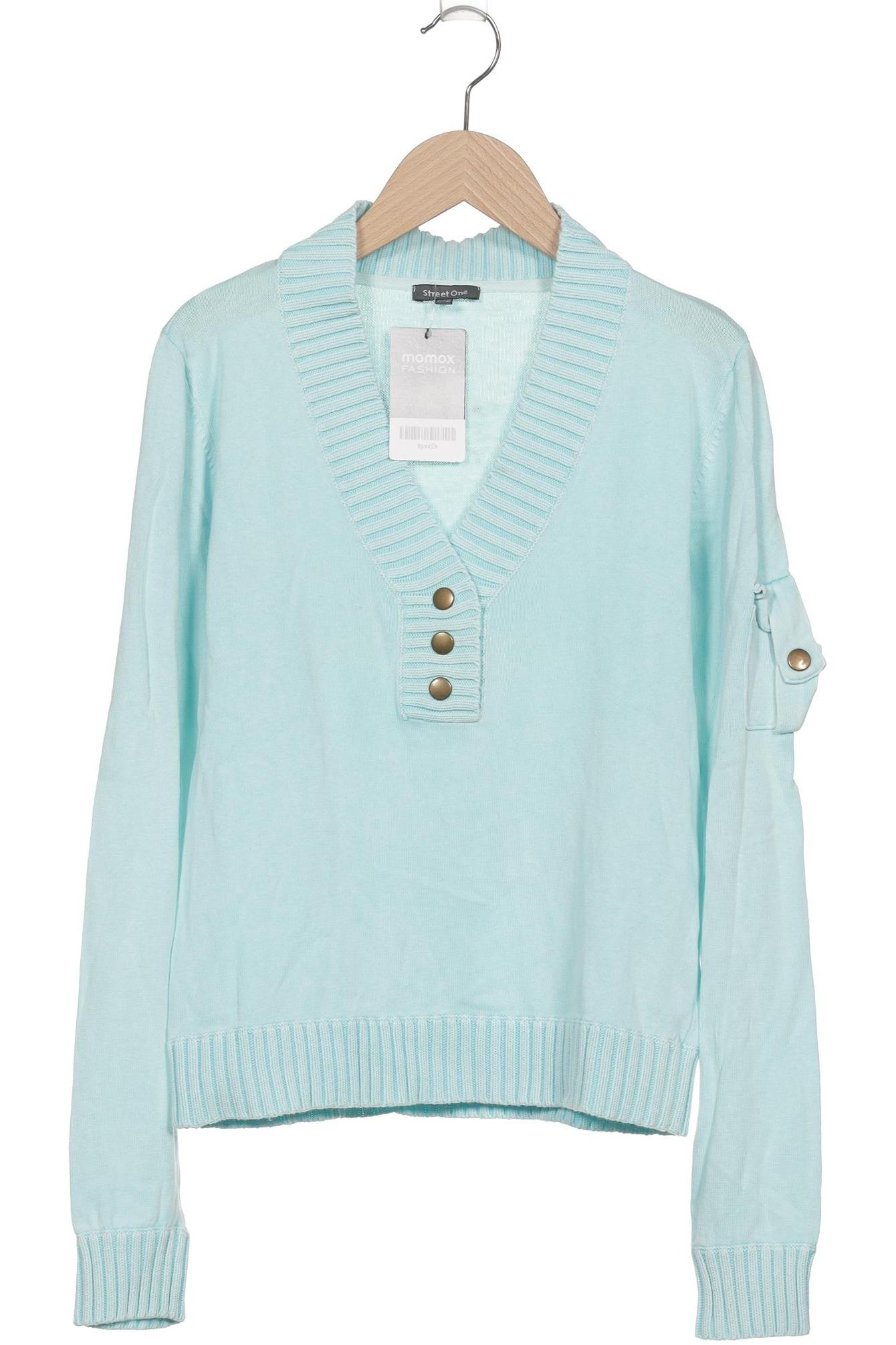 

Street One Damen Pullover, hellblau, Gr. 40