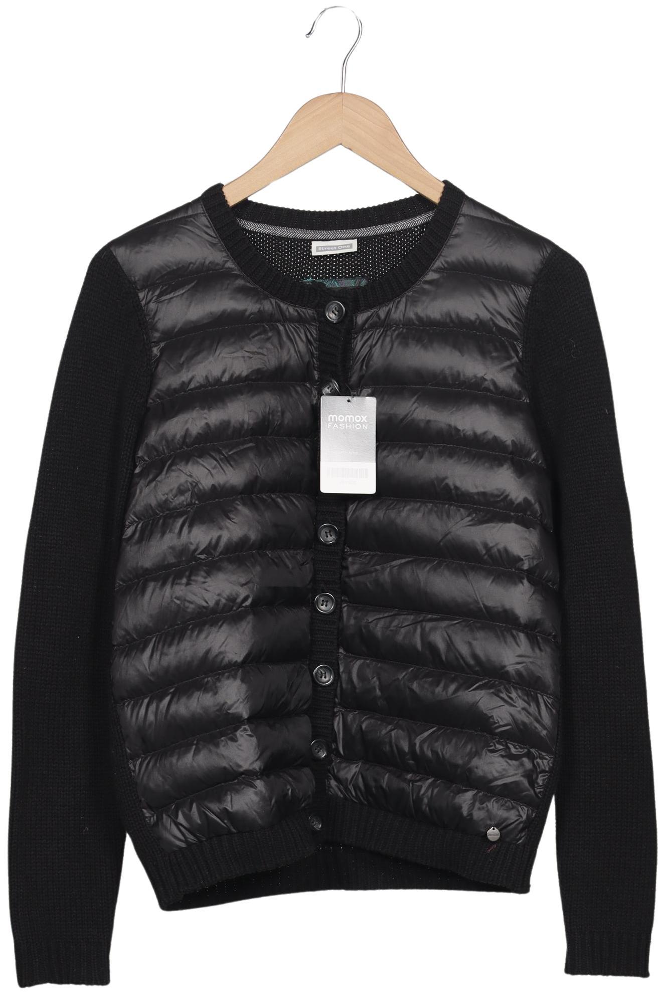 

Street One Damen Strickjacke, schwarz, Gr. 38