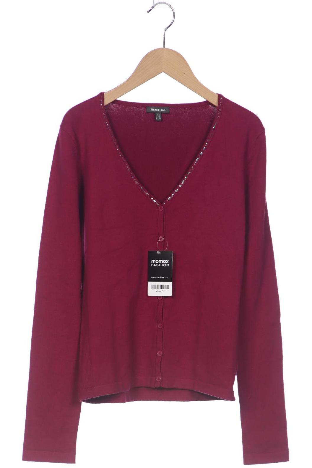 

Street One Damen Strickjacke, pink, Gr. 38
