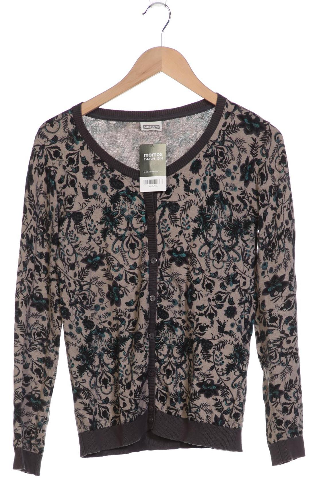 

Street One Damen Strickjacke, grau, Gr. 38