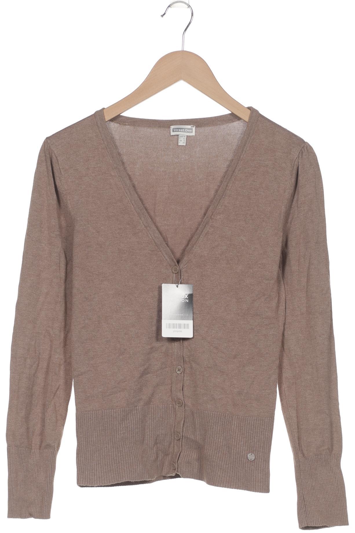 

Street One Damen Strickjacke, braun, Gr. 38