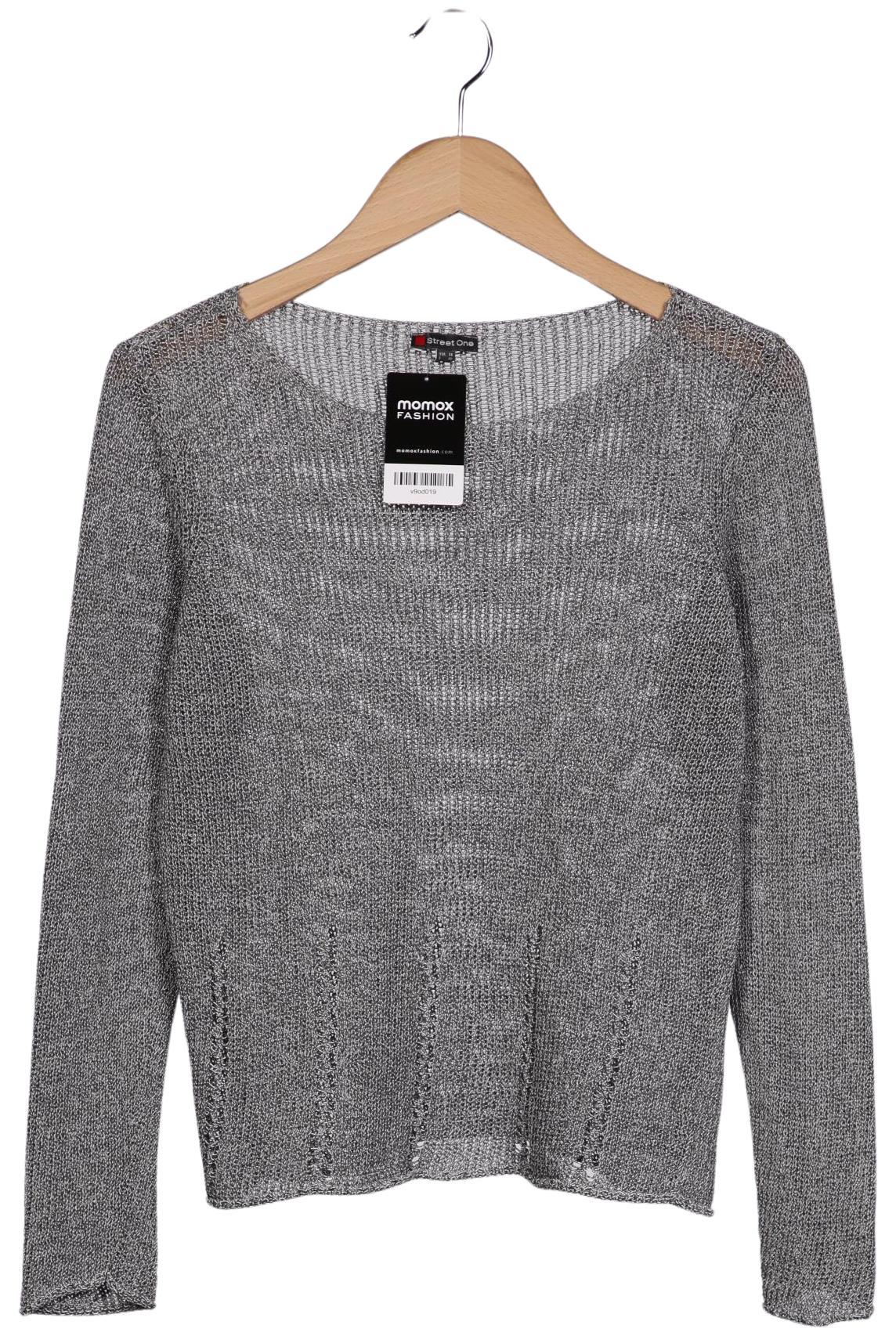 

Street One Damen Pullover, grau, Gr. 36