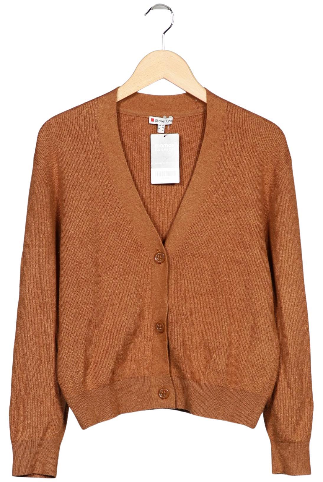 

Street One Damen Strickjacke, braun, Gr. 34