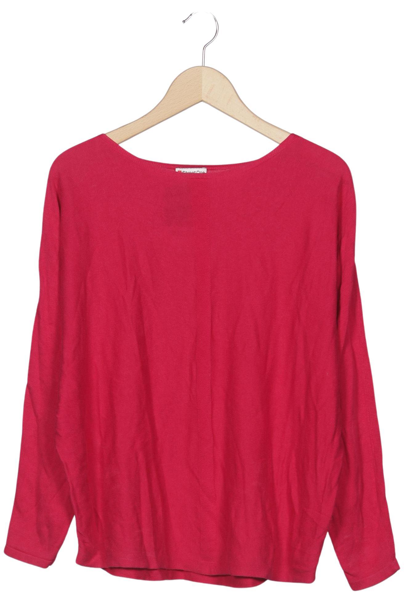 

Street One Damen Pullover, rot, Gr. 40