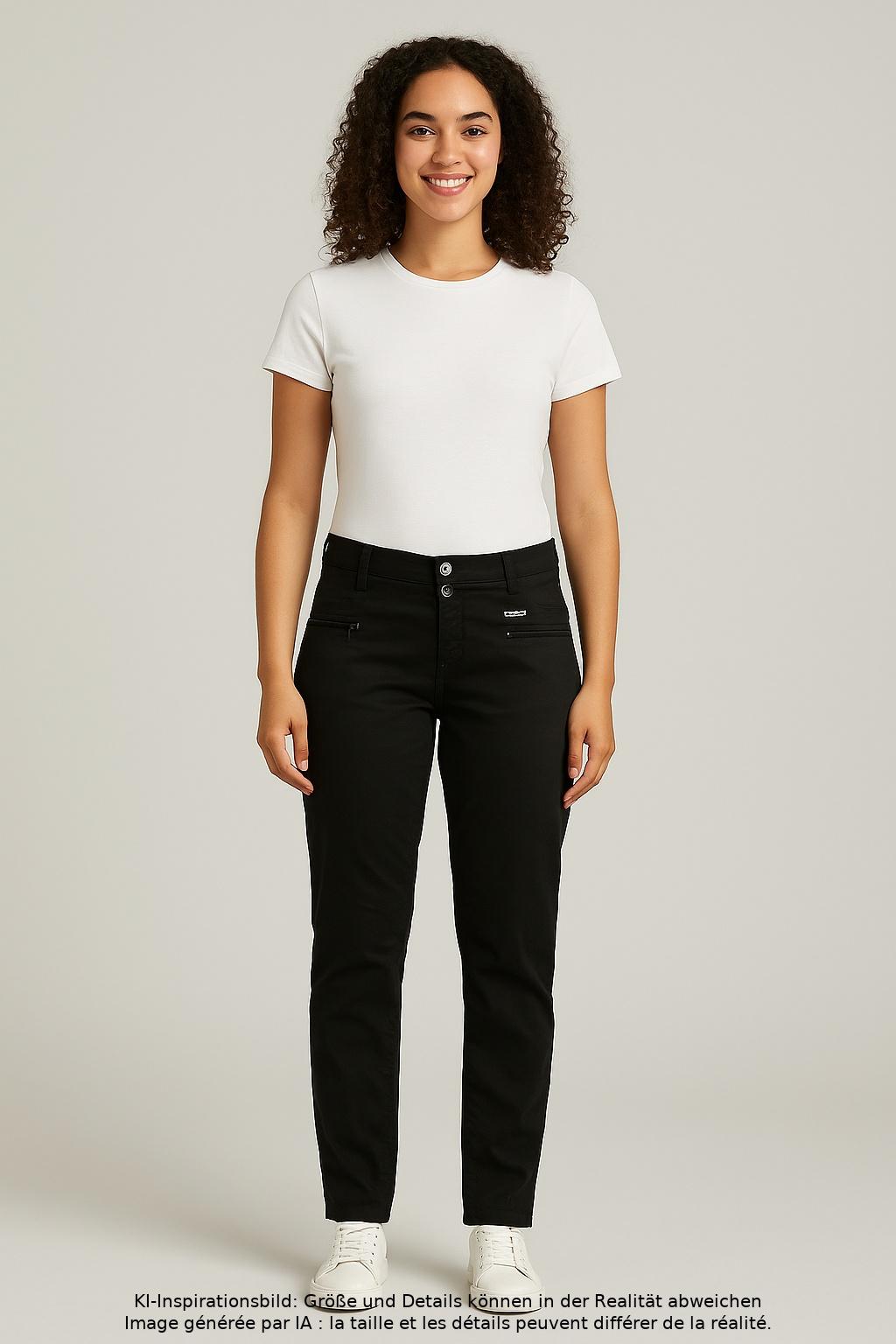 

Street One Damen Jeans, schwarz, Gr. 42