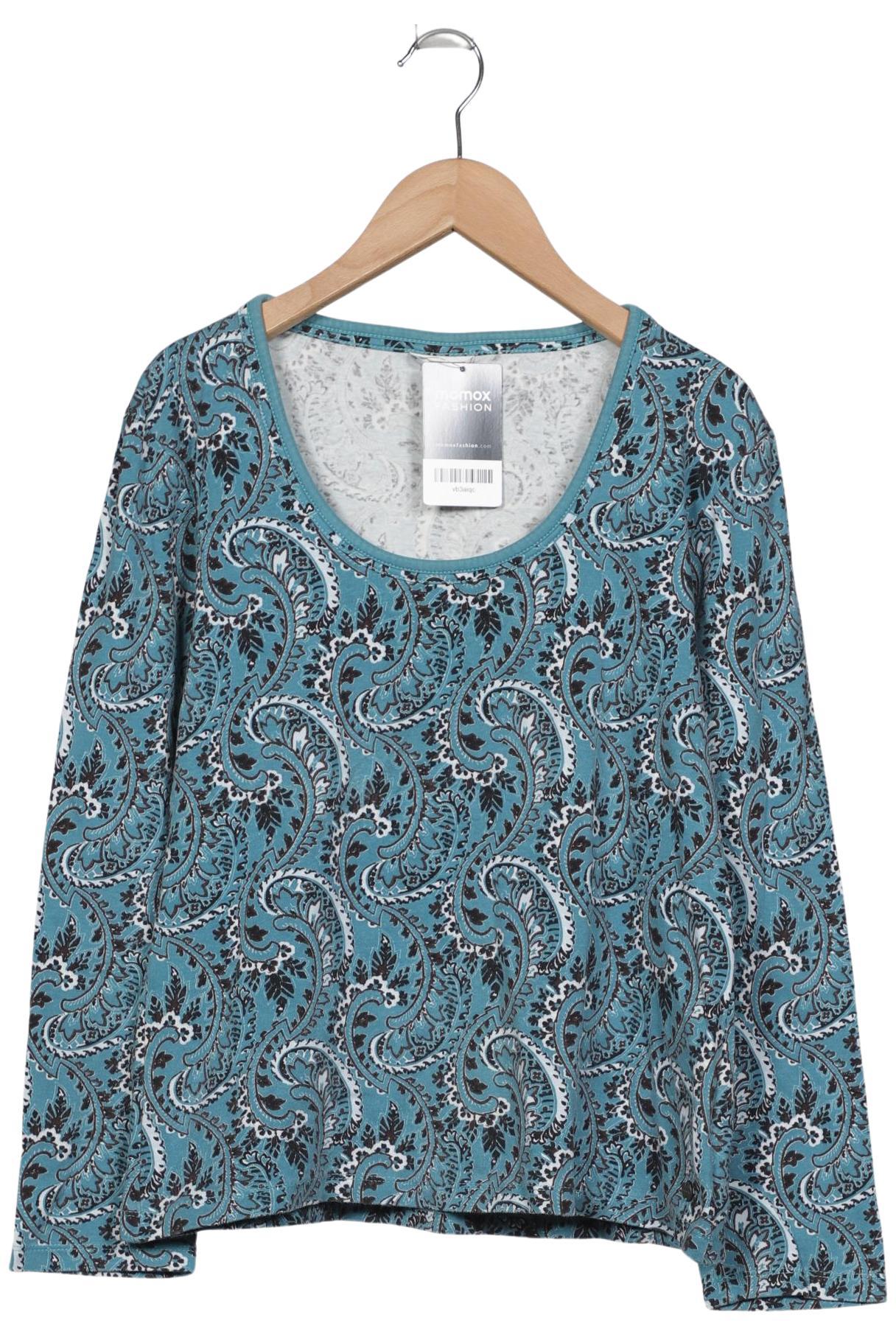 

Street One Damen Langarmshirt, türkis, Gr. 44