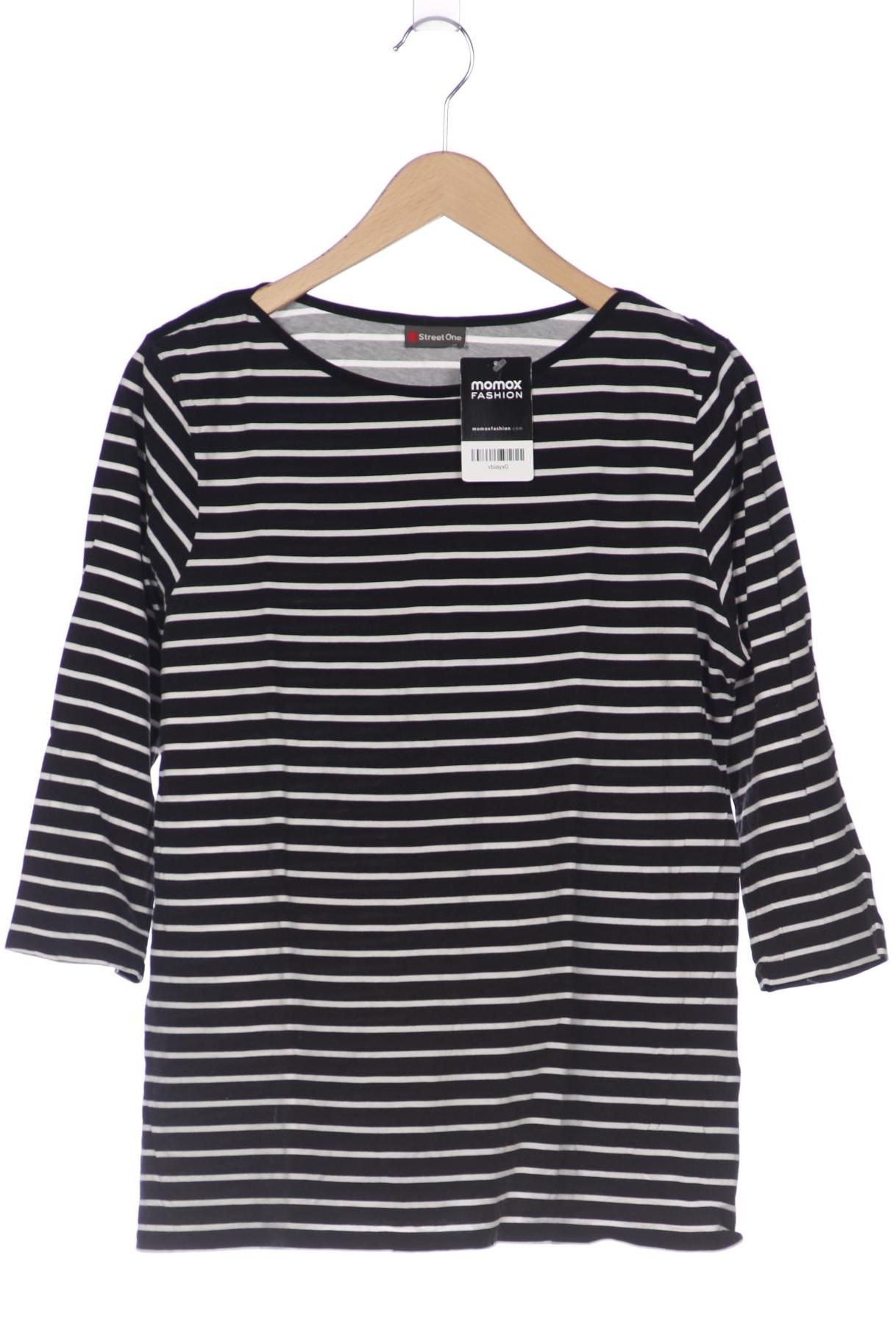 

Street One Damen Langarmshirt, schwarz, Gr. 44
