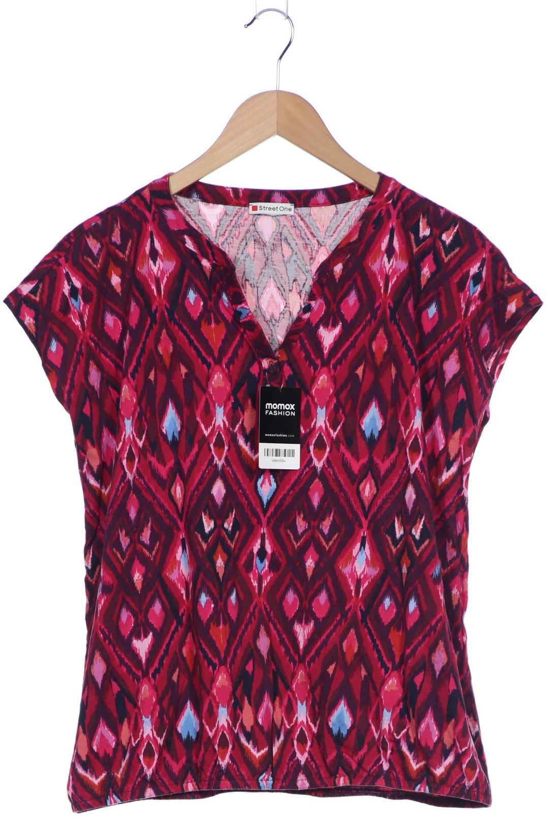 

Street One Damen T-Shirt, bordeaux, Gr. 42