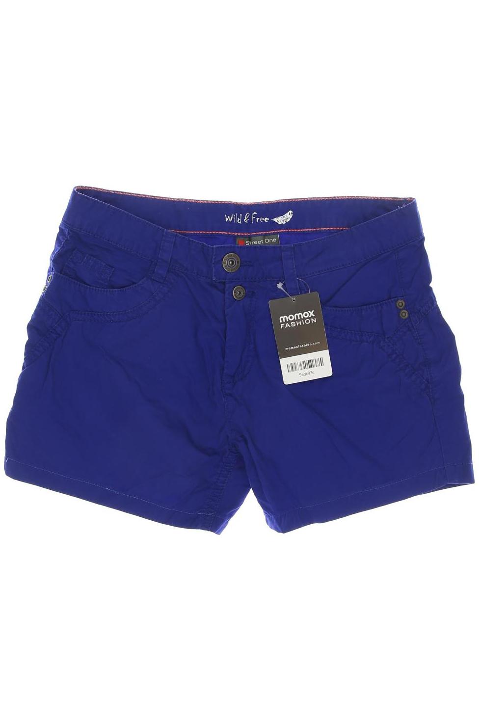 

Street One Damen Shorts, blau, Gr. 34