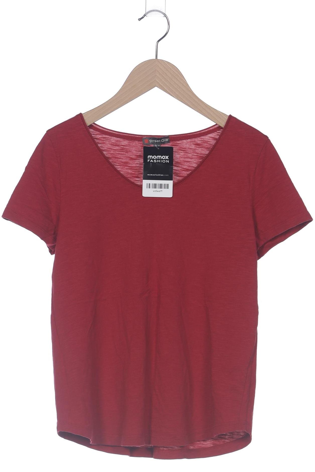 

Street One Damen T-Shirt, bordeaux, Gr. 36