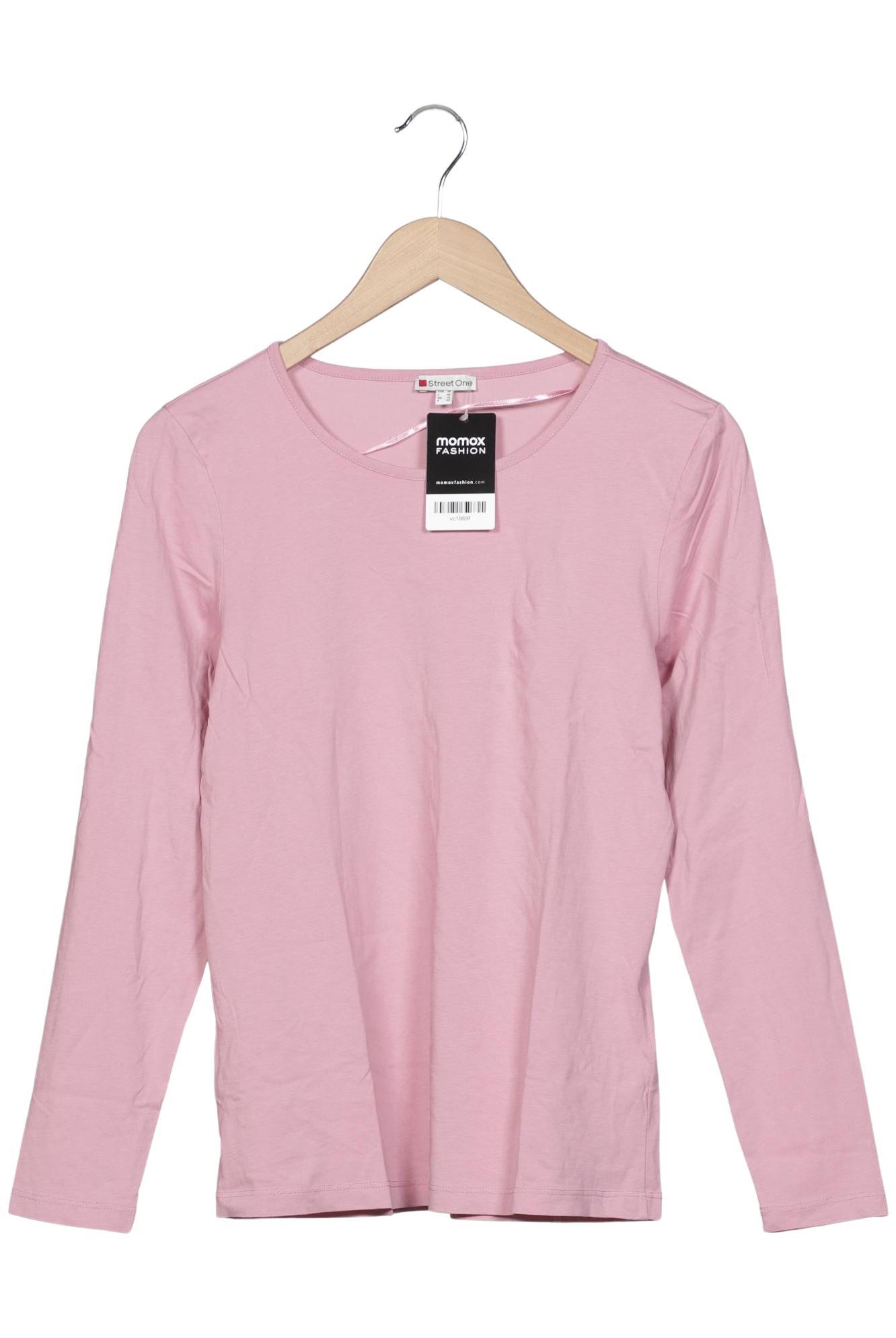 

Street One Damen Langarmshirt, pink, Gr. 38