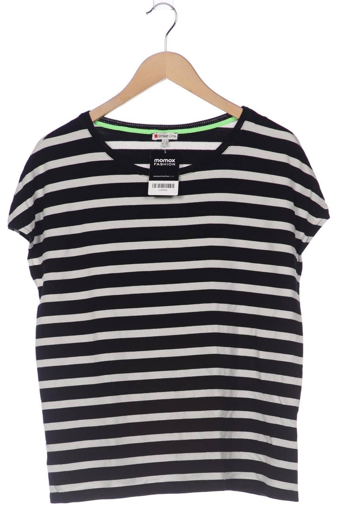 

Street One Damen T-Shirt, schwarz, Gr. 44