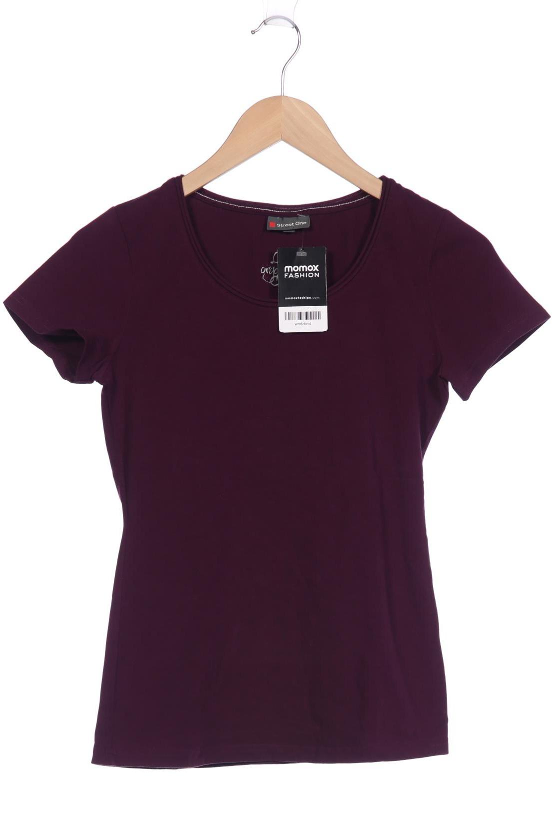 

Street One Damen T-Shirt, bordeaux, Gr. 36