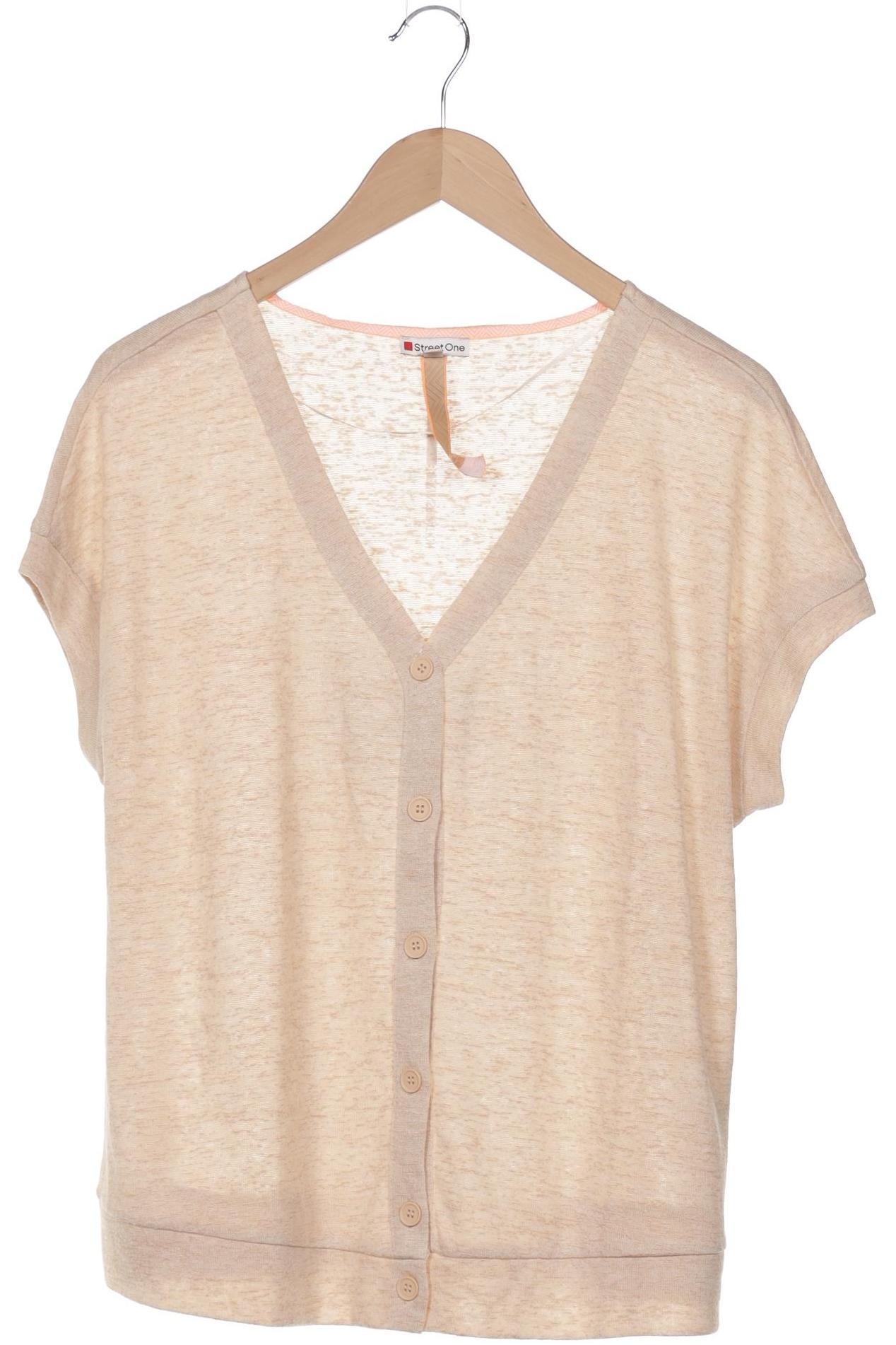 

Street One Damen Strickjacke, beige, Gr. 42