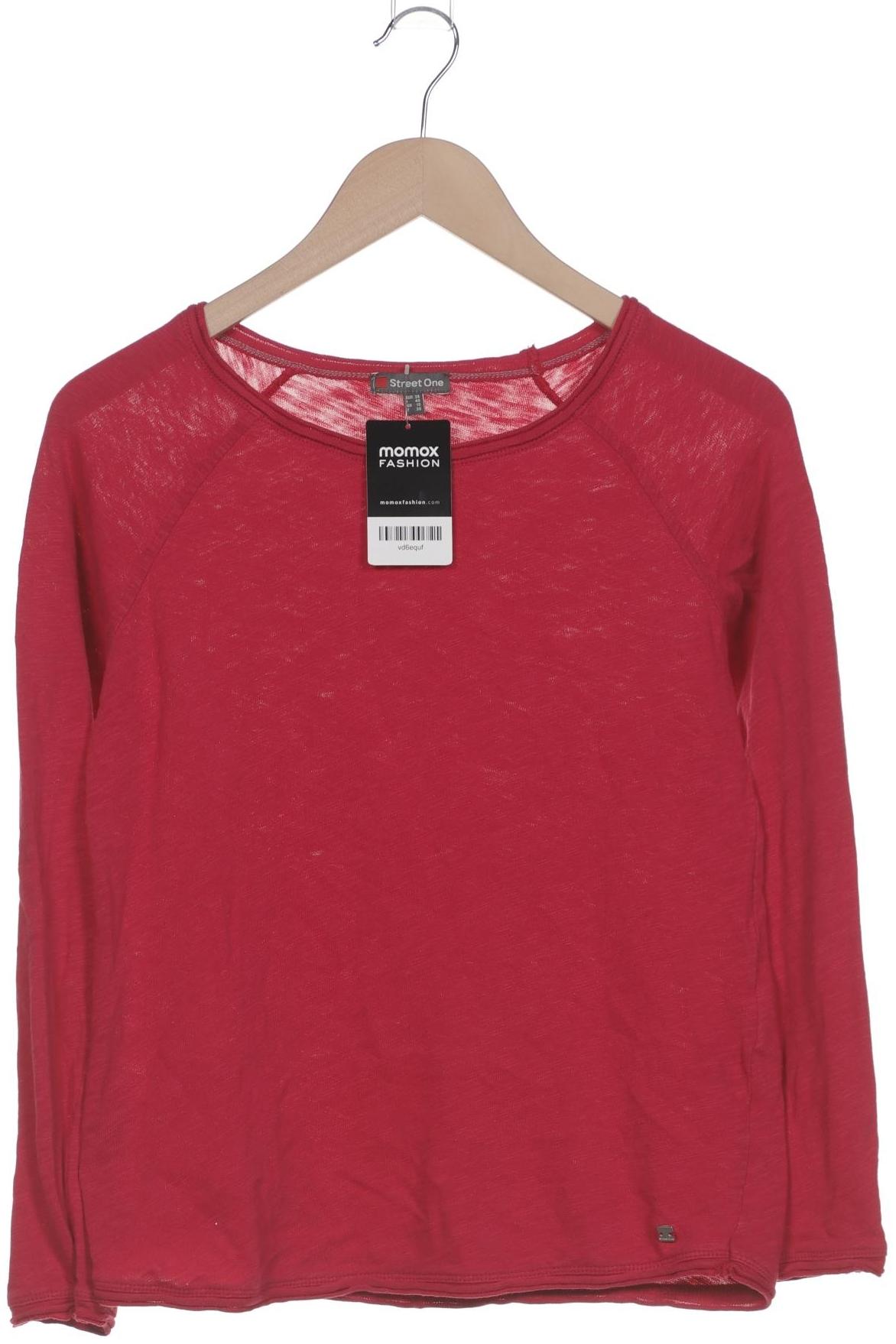 

Street One Damen Langarmshirt, pink, Gr. 36