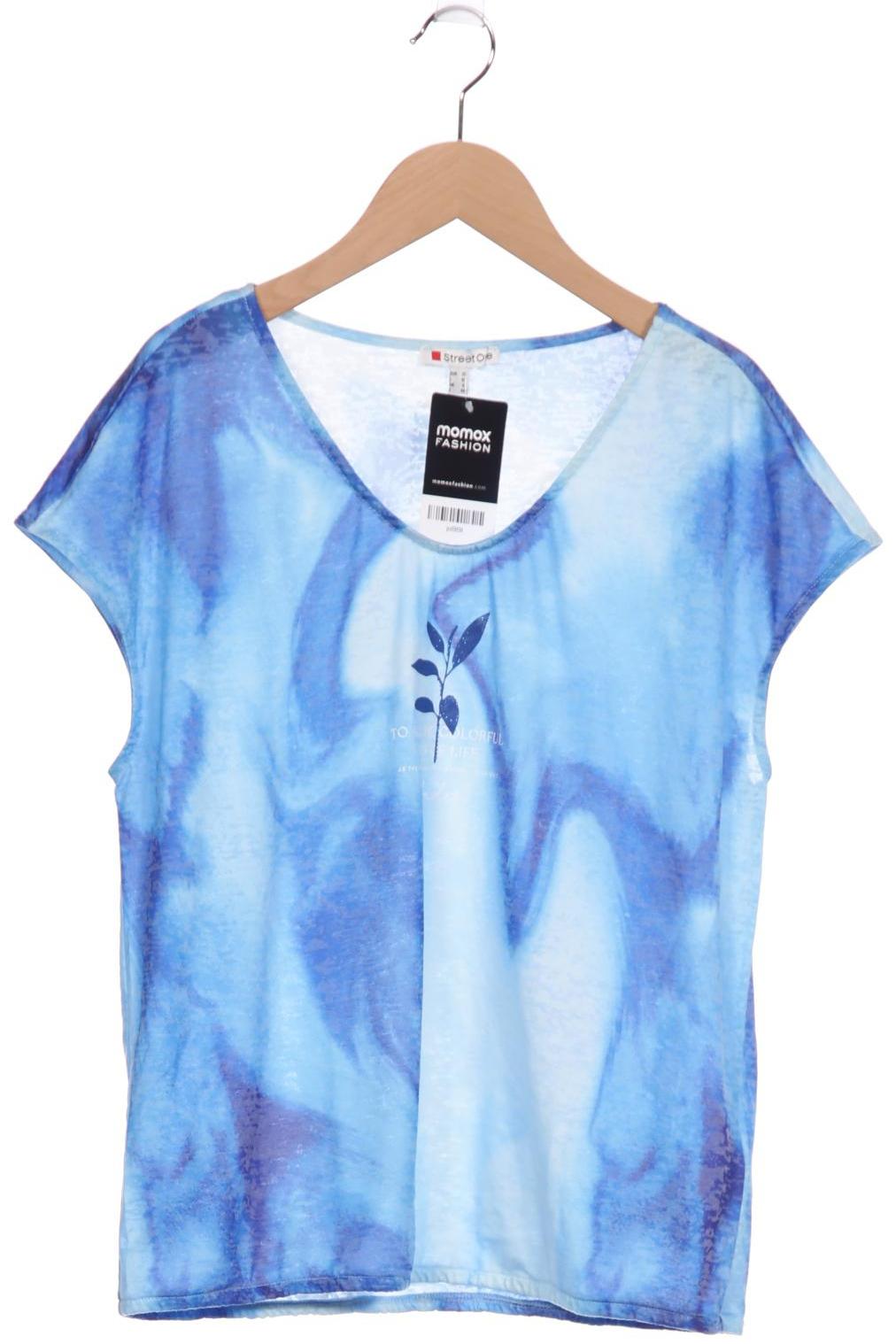 

Street One Damen T-Shirt, blau, Gr. 38