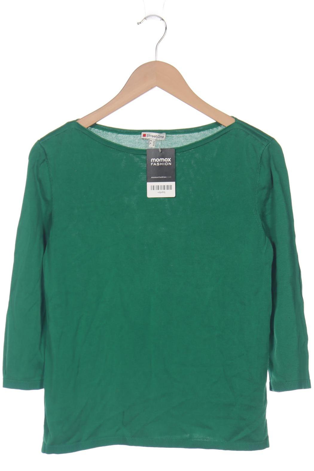 

Street One Damen Pullover, grün, Gr. 36