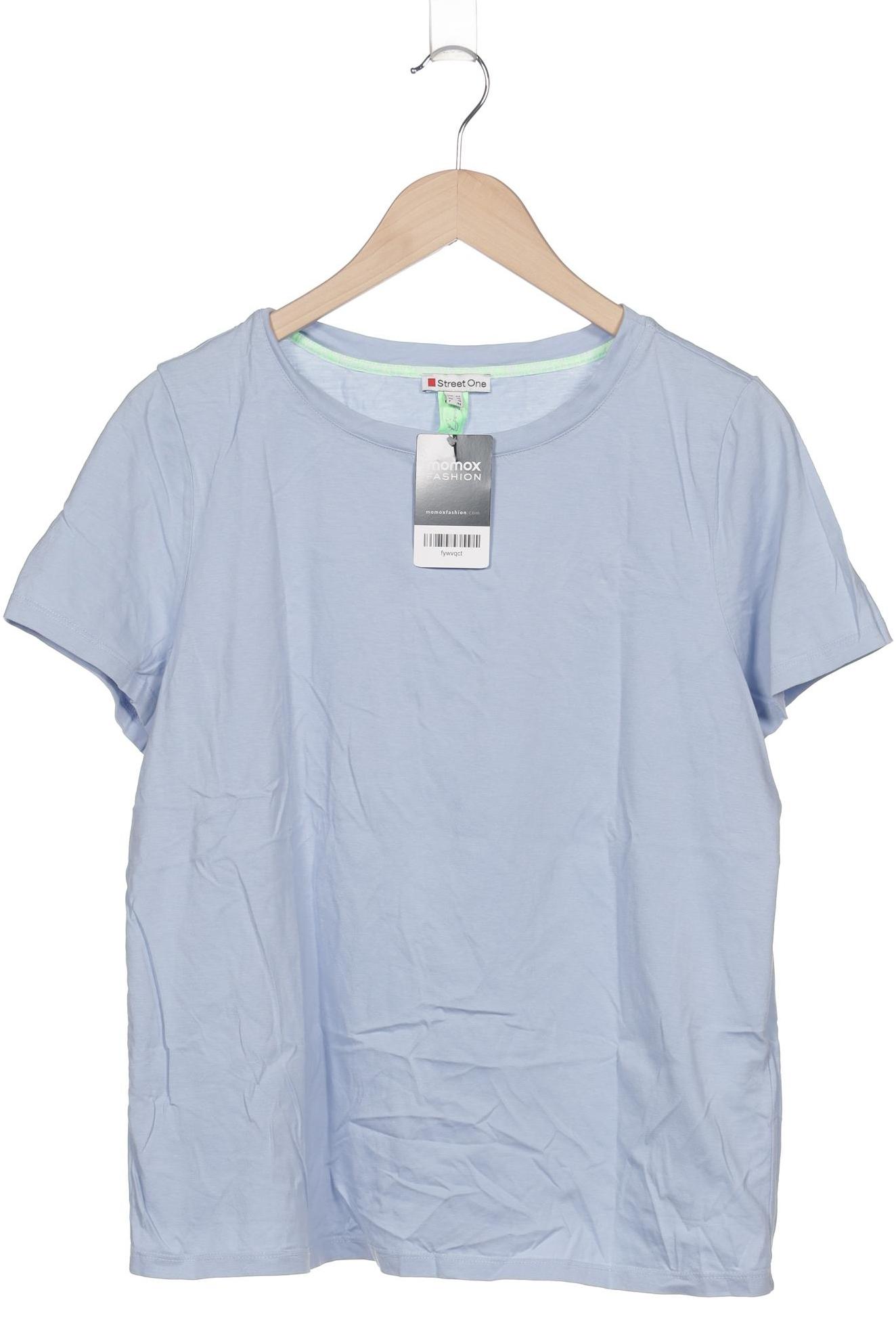 

Street One Damen T-Shirt, hellblau, Gr. 42