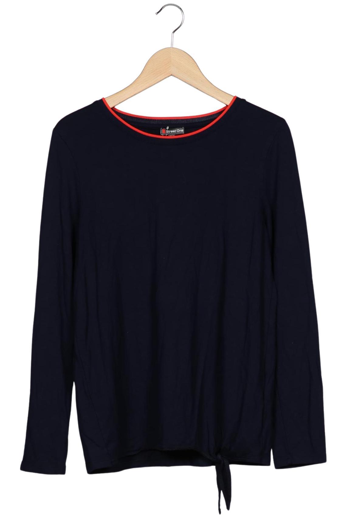 

Street One Damen Langarmshirt, marineblau, Gr. 40