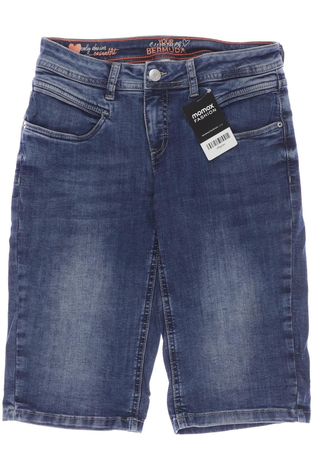 

Street One Damen Shorts, blau, Gr. 25