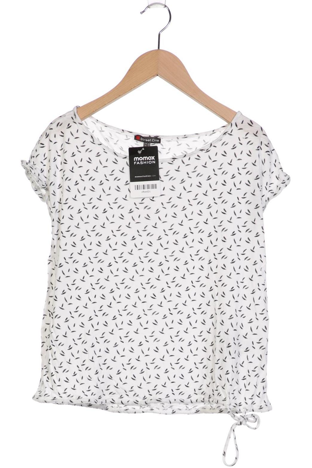 

Street One Damen T-Shirt, weiß, Gr. 36