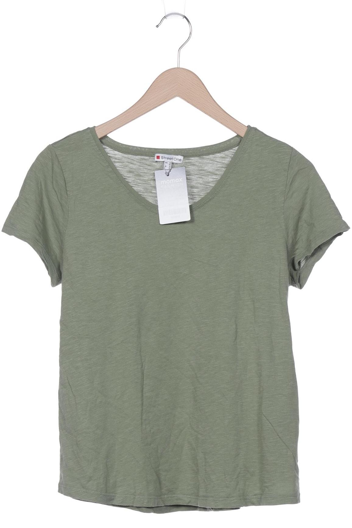 

Street One Damen T-Shirt, hellgrün, Gr. 38