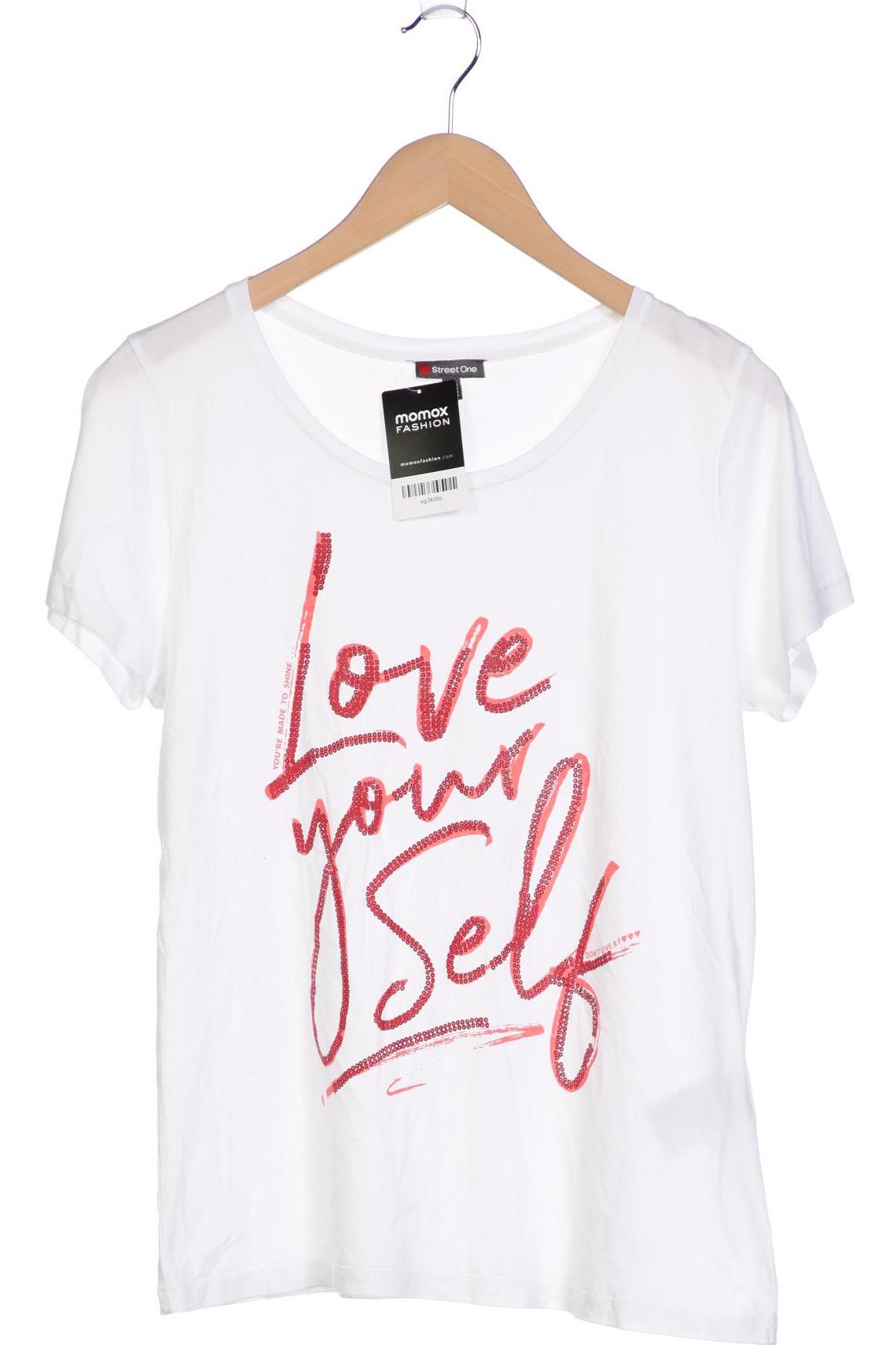 

Street One Damen T-Shirt, weiß