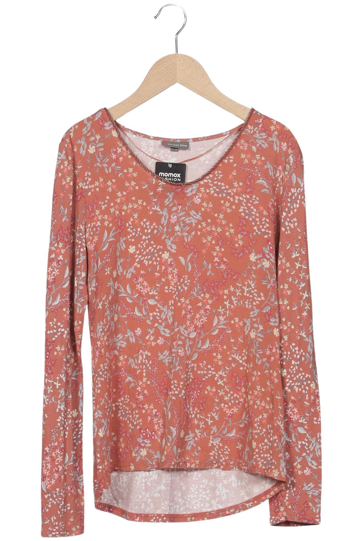 

Street One Damen Langarmshirt, orange, Gr. 36