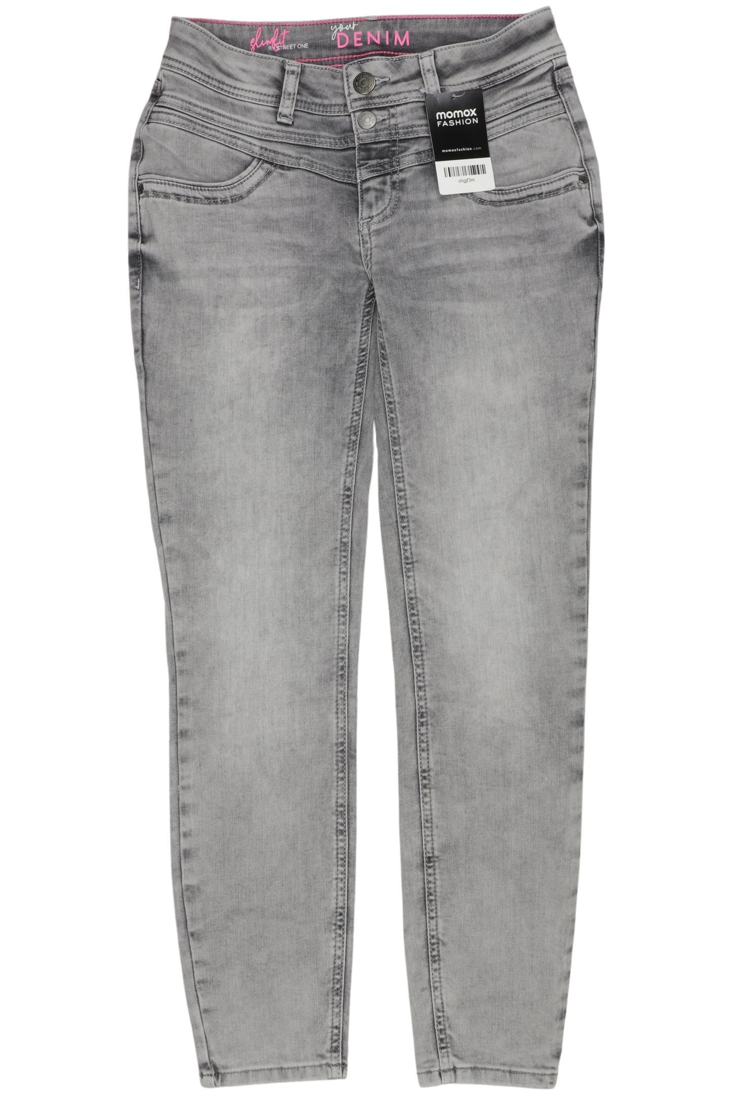 

Street One Damen Jeans, grau, Gr. 24