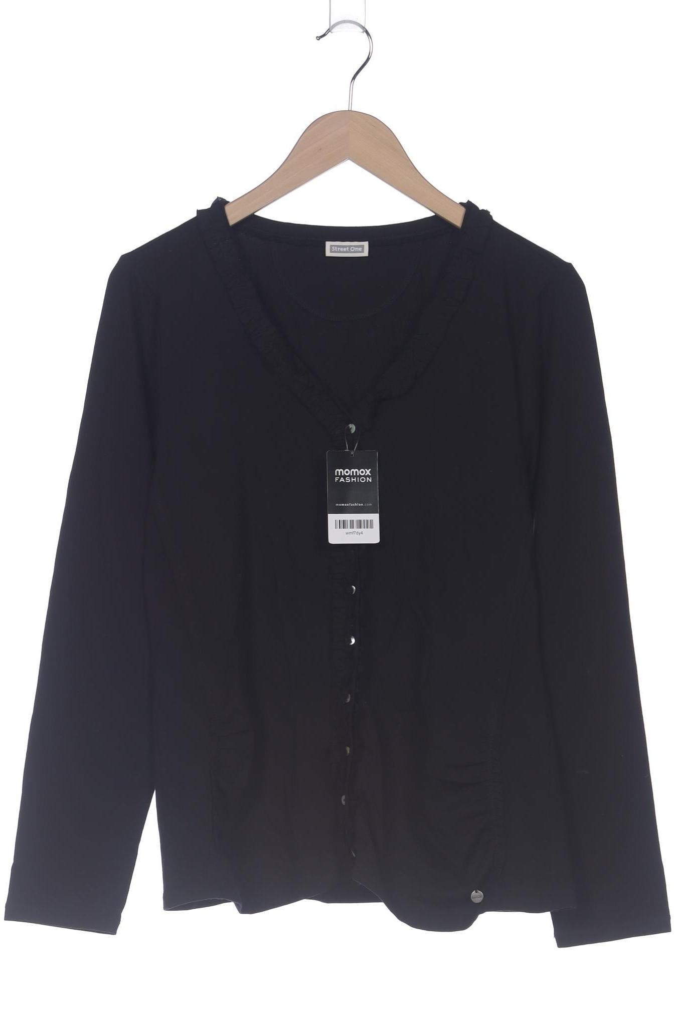

Street One Damen Strickjacke, schwarz, Gr. 42