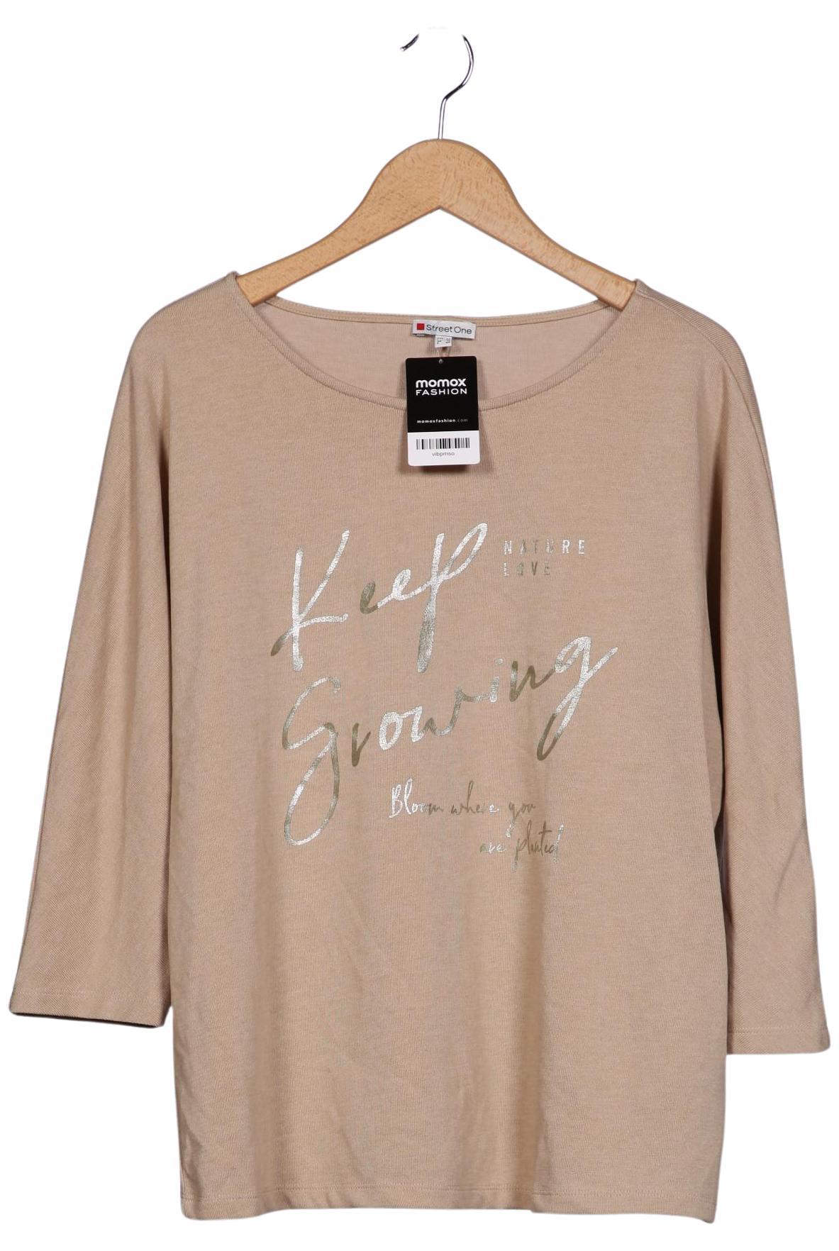 

Street One Damen Pullover, beige, Gr. 42