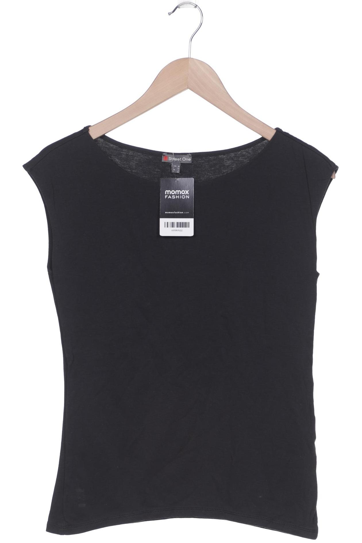 

Street One Damen T-Shirt, schwarz