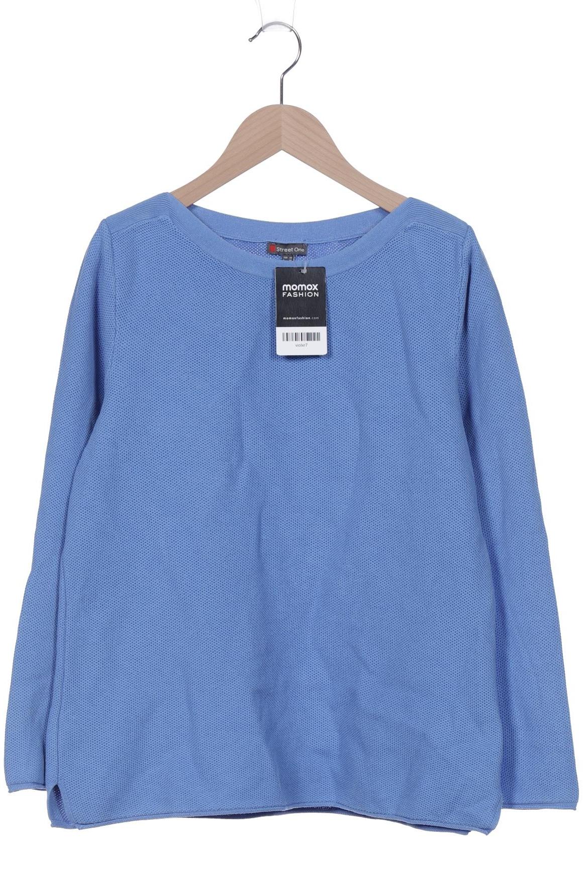 

Street One Damen Pullover, blau, Gr. 38