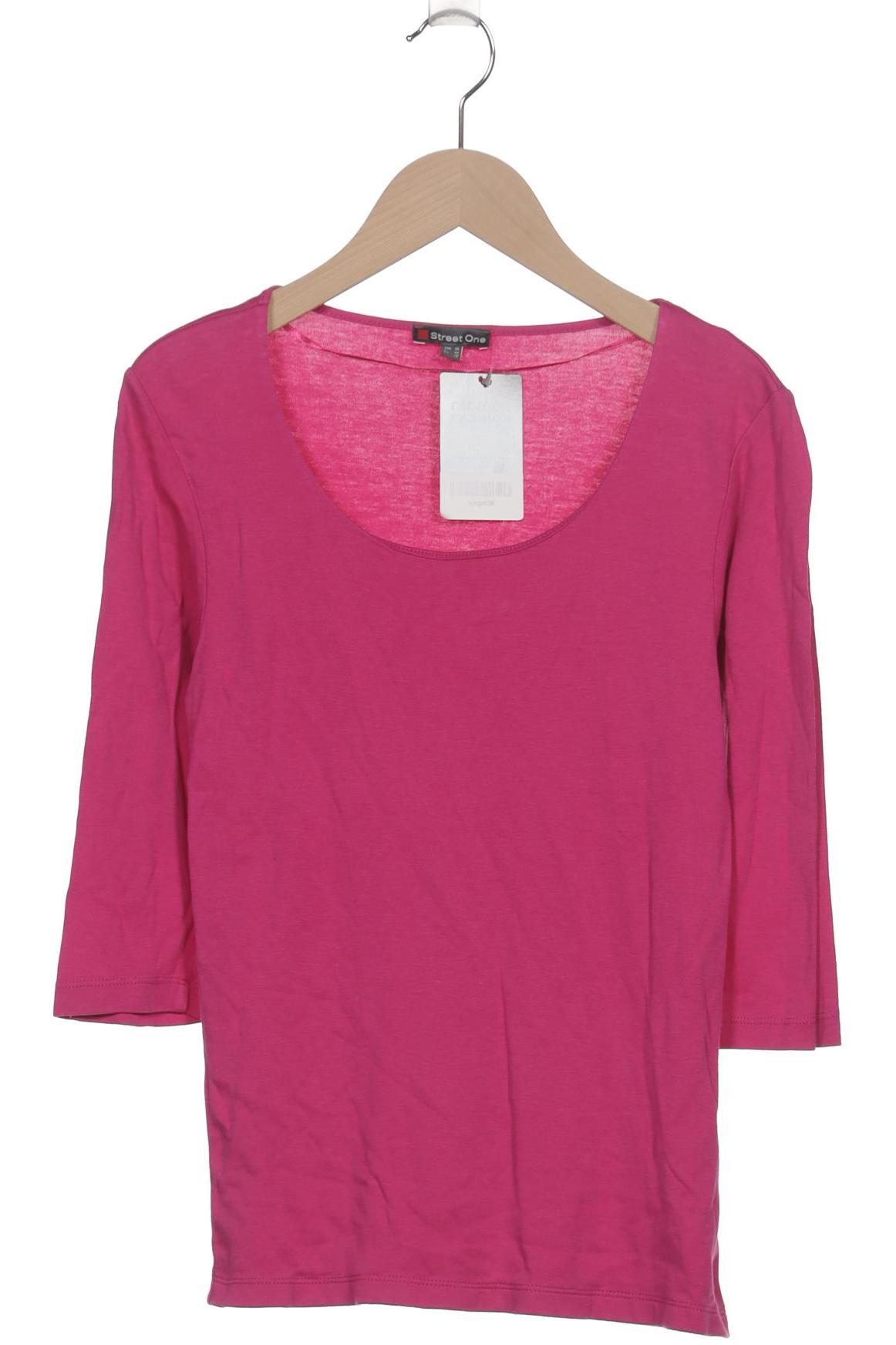

Street One Damen Langarmshirt, pink, Gr. 36