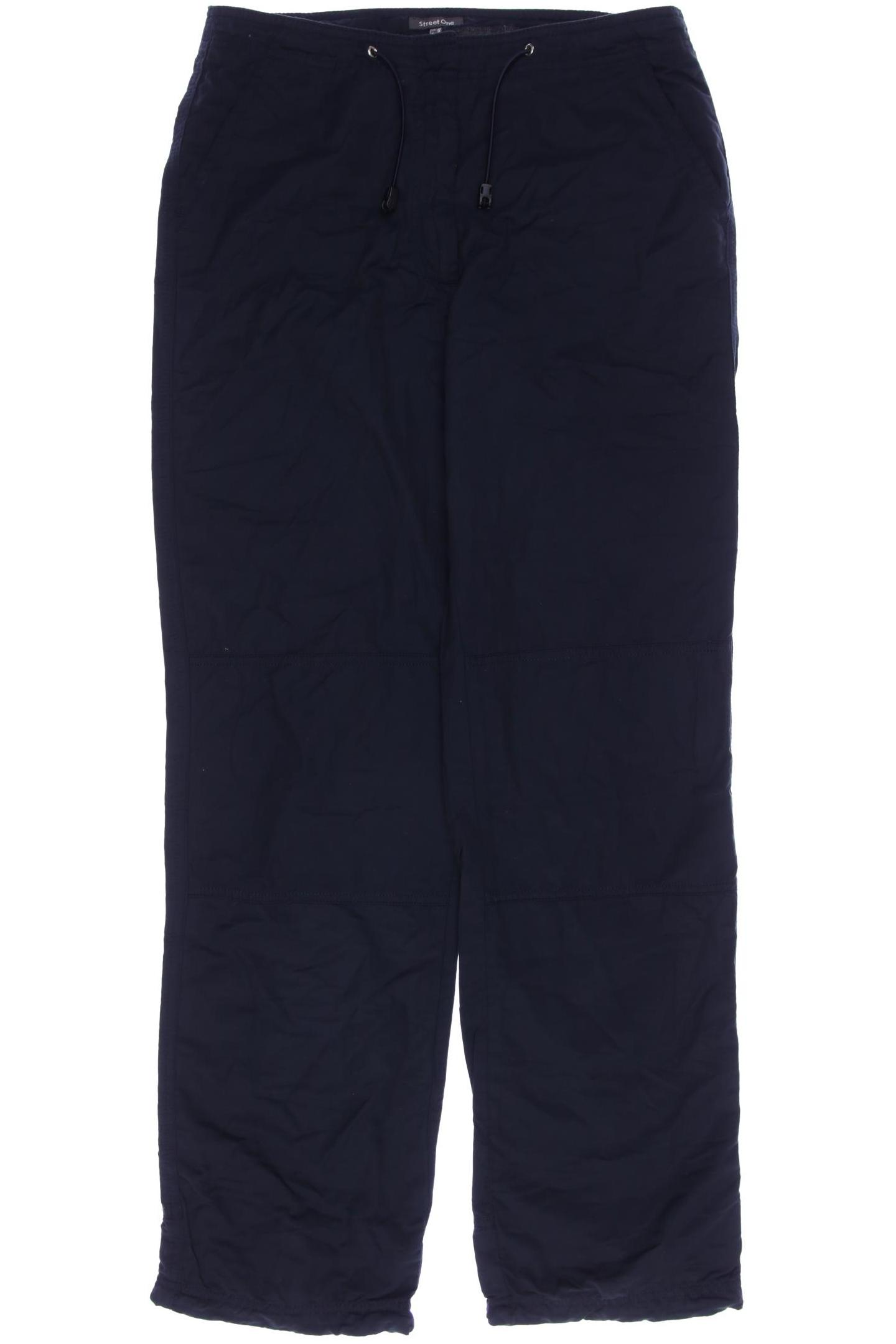 

Street One Damen Stoffhose, marineblau, Gr. 40