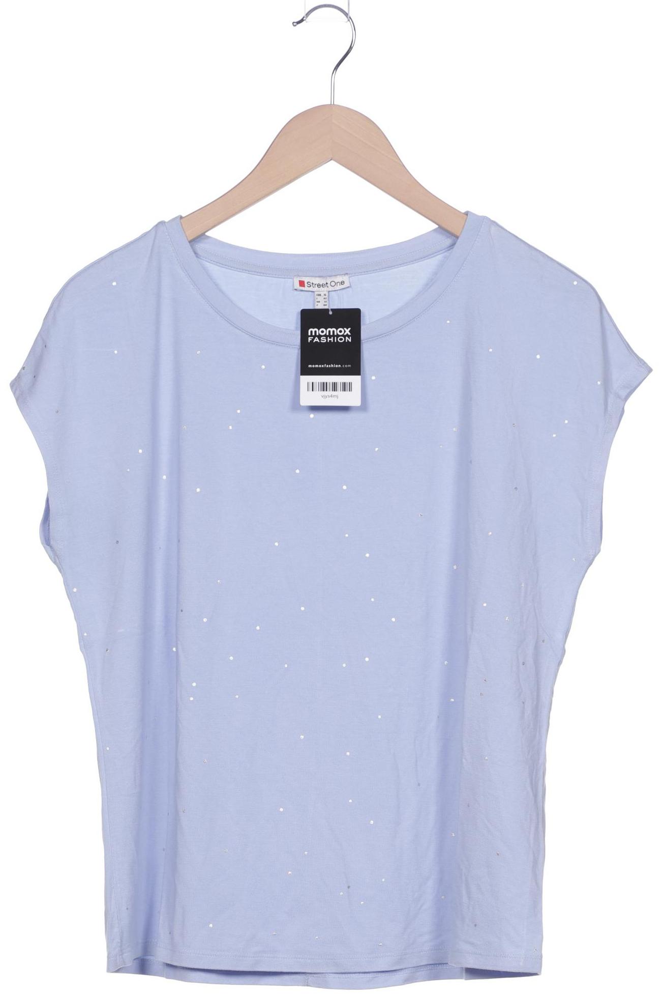 

Street One Damen T-Shirt, hellblau, Gr. 38