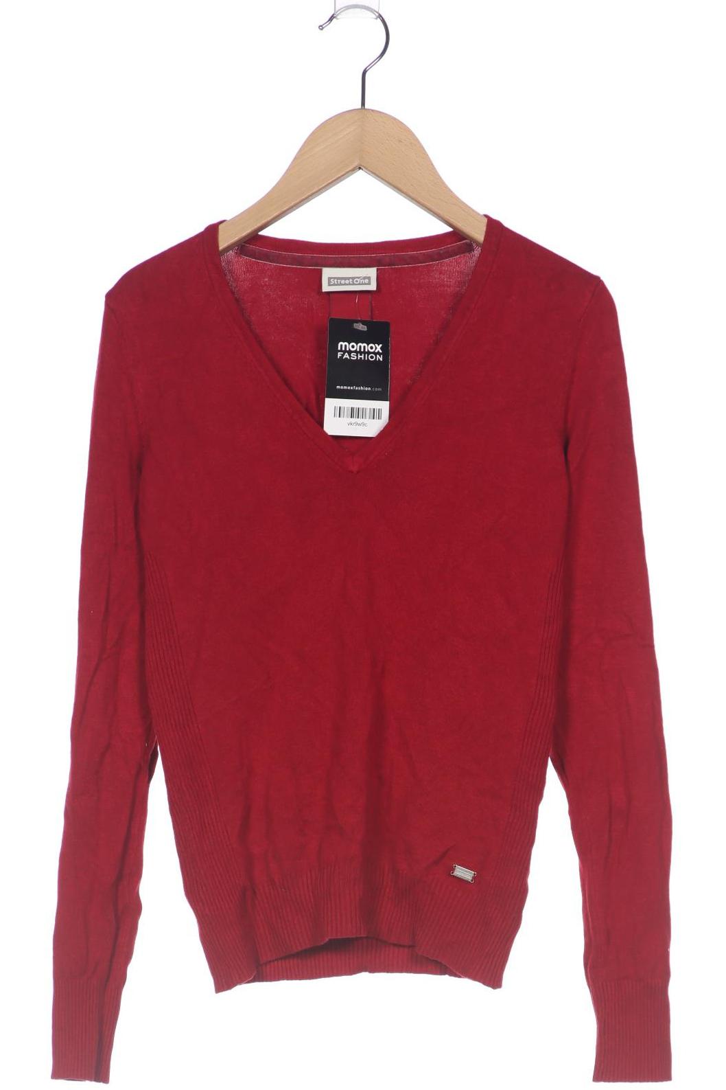 

Street One Damen Pullover, rot, Gr. 36