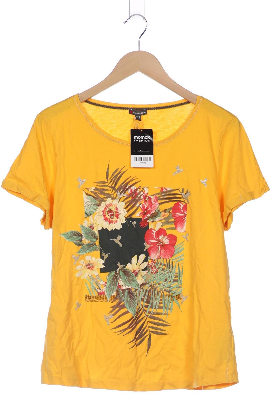 

Street One Damen T-Shirt, orange, Gr. 44