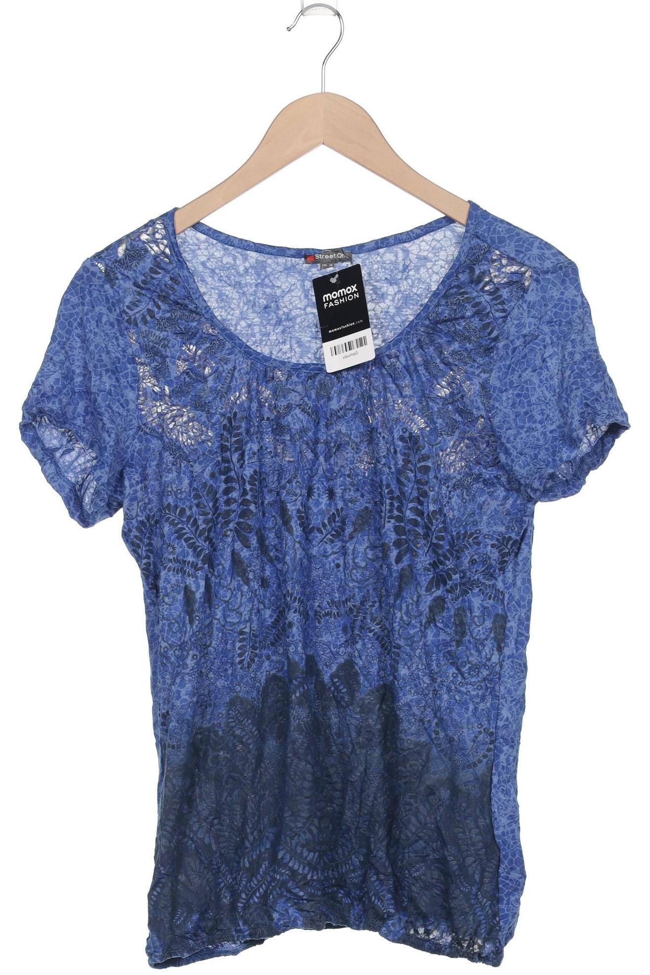 

Street One Damen T-Shirt, blau, Gr. 38